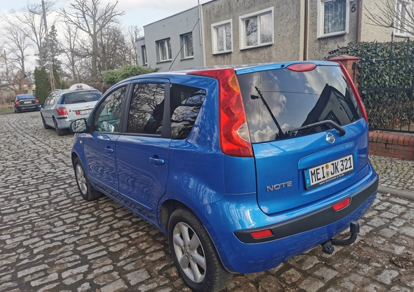 Nissan Note cena 10900 przebieg: 248000, rok produkcji 2007 z Żary małe 154